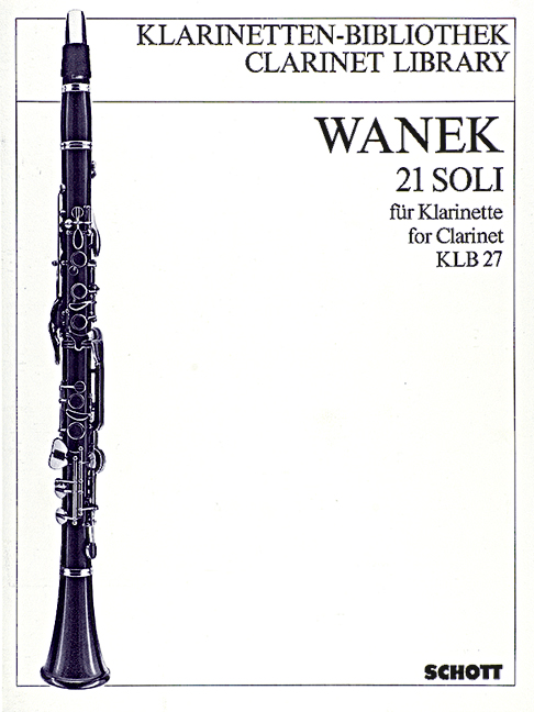 21 Soli  für Klarinette  