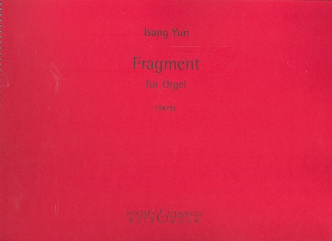 Fragment  für Orgel  