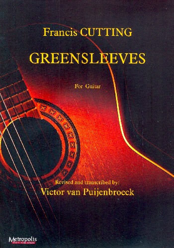Greensleeves  for guitar  