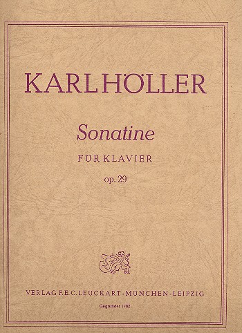 Sonatine op.29  für Klavier  
