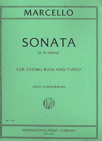 Sonata a minor&nbsp;&nbsp;for double bass and piano&nbsp;&nbsp;