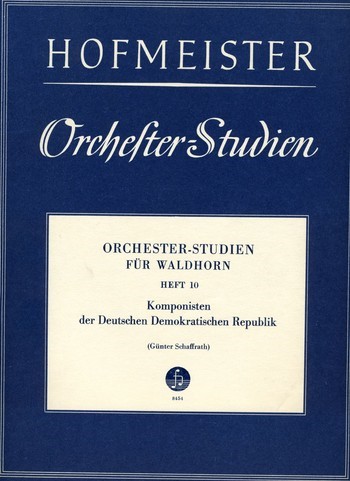 Orchesterstudien für Waldhorn Band 10&nbsp;&nbsp;&nbsp;&nbsp;