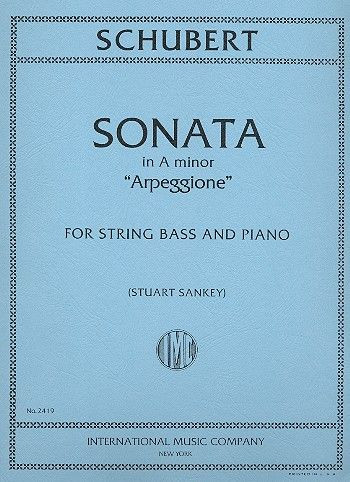 Sonata a minor&nbsp;&nbsp;for double bass and piano&nbsp;&nbsp;