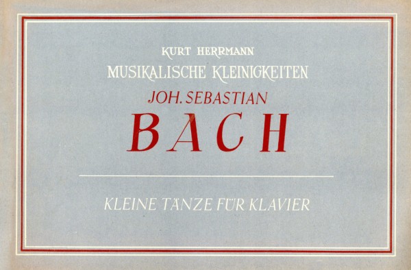 Kleine Tänze (Musikalische Kleinigkeiten)&nbsp;&nbsp;für Klavier&nbsp;&nbsp;