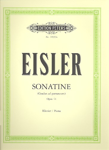 Sonatine op.44&nbsp;&nbsp;für Klavier&nbsp;&nbsp;Neuausgabe 2009