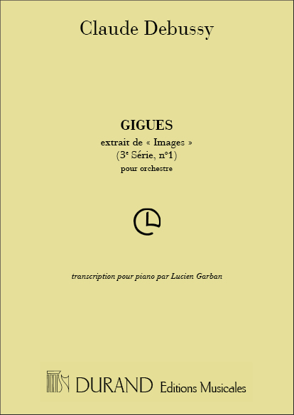 Gigues et images   pour piano  