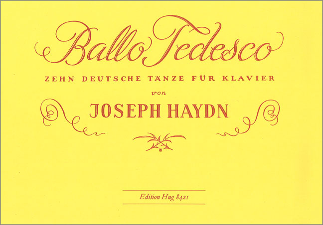 Ballo tedesco  für Klavier  