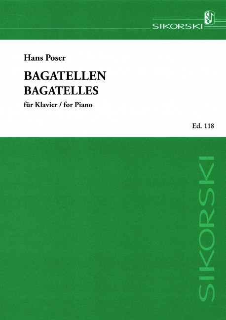 Bagatellen op.1  für Klavier  