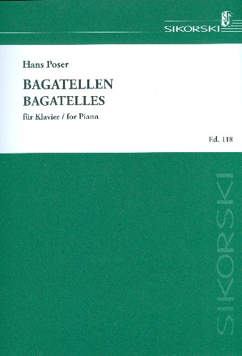 Bagatellen op.1  für Klavier  