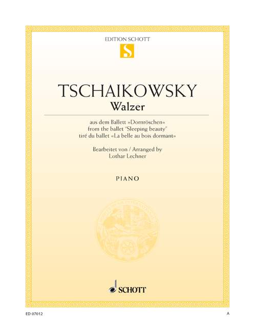 Dornröschen Walzer&nbsp;&nbsp;für Klavier&nbsp;&nbsp;