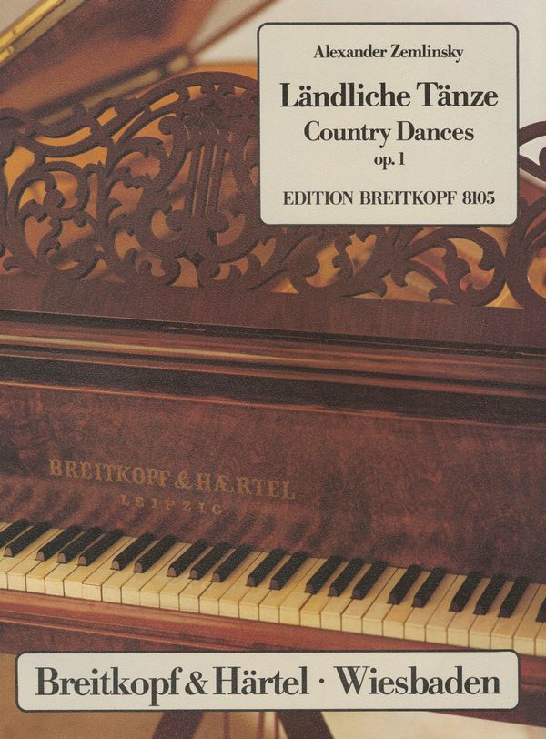 Ländliche Tänze op.1&nbsp;&nbsp;für Klavier&nbsp;&nbsp;