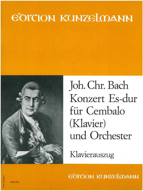 Konzert Es-Dur  für Cembalo und Orchester  für Cembalo und Klavier