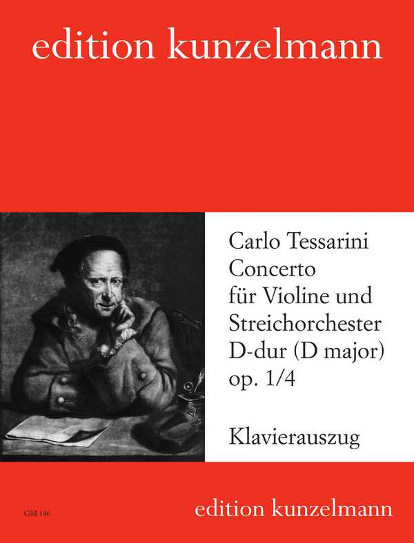 Concerto D-Dur op.1,4  für Violine und Streicher für Violine und Klavier  