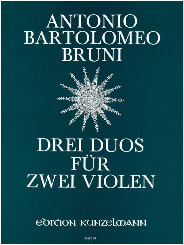 3 Duos  für 2 Violen  Spielpartitur