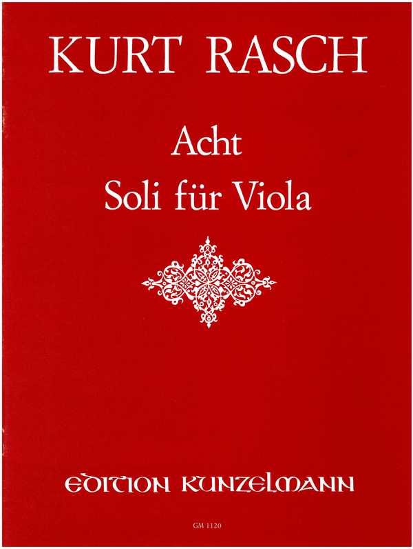 8 Soli op.40&nbsp;&nbsp;für Viola&nbsp;&nbsp;