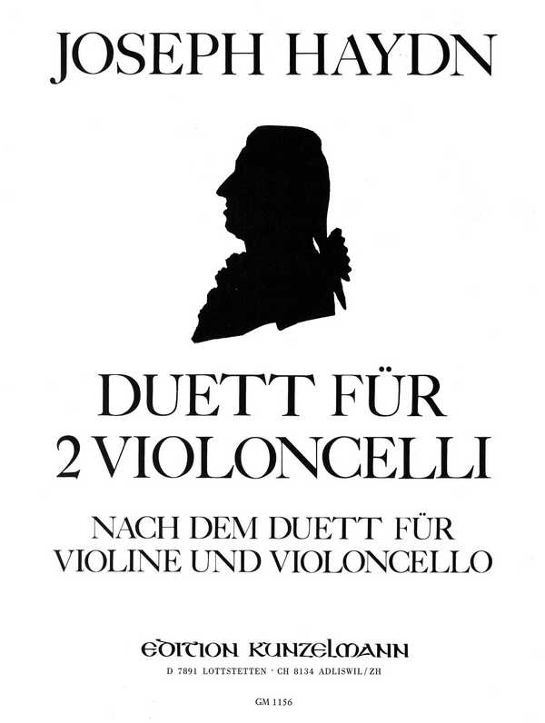 Duett&nbsp;&nbsp;für 2 Violoncelli&nbsp;&nbsp;Spielpartitur