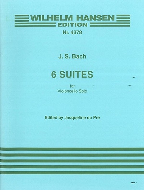 6 suites for violoncello solo&nbsp;&nbsp;&nbsp;&nbsp;