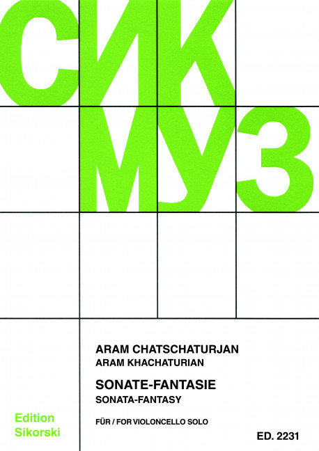 Sonate-Fantasie&nbsp;&nbsp;für Violoncello&nbsp;&nbsp;