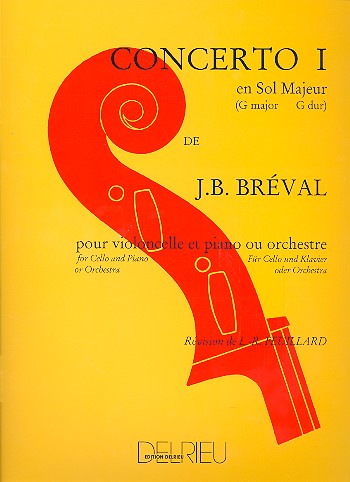 Concerto sol majeur no.1:&nbsp;&nbsp;pour violoncelle et piano&nbsp;&nbsp;
