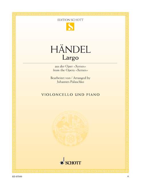 Largo&nbsp;&nbsp;für Violoncello und Klavier&nbsp;&nbsp;