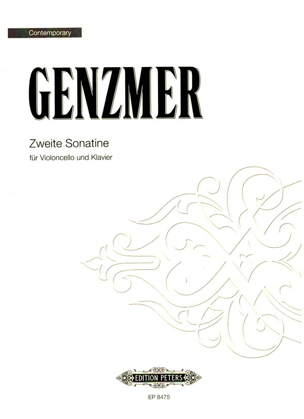 Zweite Sonatine&nbsp;&nbsp;für Violoncello und Klavier&nbsp;&nbsp;