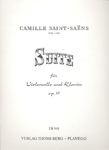 Suite op.16&nbsp;&nbsp;für Violoncello und Klavier&nbsp;&nbsp;Reprint