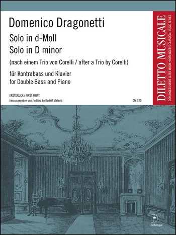 Solo d-Moll  für Kontrabass und Klavier  