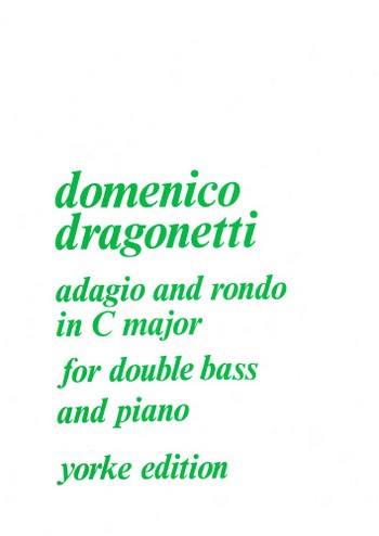 Adagio and Rondo in c major for  double bass and piano  