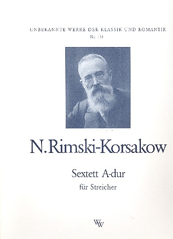 Sextett A-Dur&nbsp;&nbsp;für 2 Violinen, 2 Violen und 2 Violoncelli&nbsp;&nbsp;Stimmen