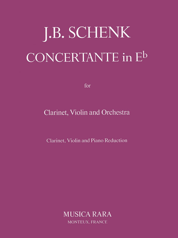 Concertante Es-Dur&nbsp;&nbsp;for clarinet, violin and orchestra&nbsp;&nbsp;Klavierpartitur
