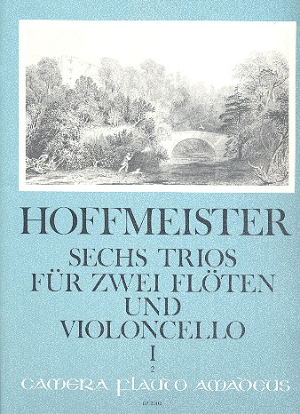 6 Trios op.31 Band 1 (Nr.1-3)&nbsp;&nbsp;für 2 Flöten und Violoncello&nbsp;&nbsp;