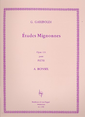 Études mignonnes op.131   pour flûte  