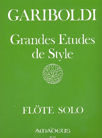 Grandes Etudes de Style op.134  für Flöte solo  