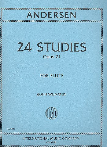 24 Studies op.21  for flute solo  