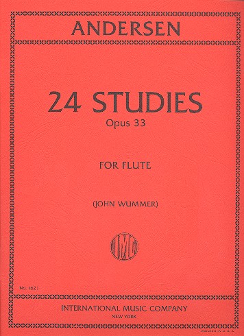 24 Studies op.33  for flute  