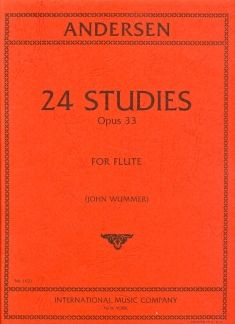 24 Studies op.33  for flute  