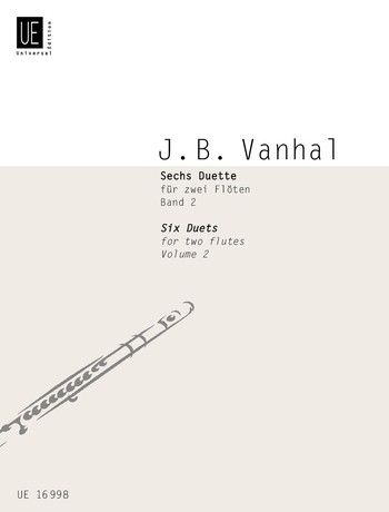 6 Duette Band 2 (Nr.4-6) für  2 Flöten  Spielpartitur