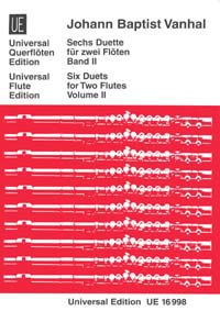 6 Duette Band 2 (Nr.4-6) für&nbsp;&nbsp;2 Flöten&nbsp;&nbsp;Spielpartitur