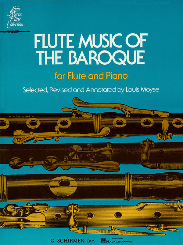 Flute Music of the Baroque&nbsp;&nbsp;for flute and piano&nbsp;&nbsp;