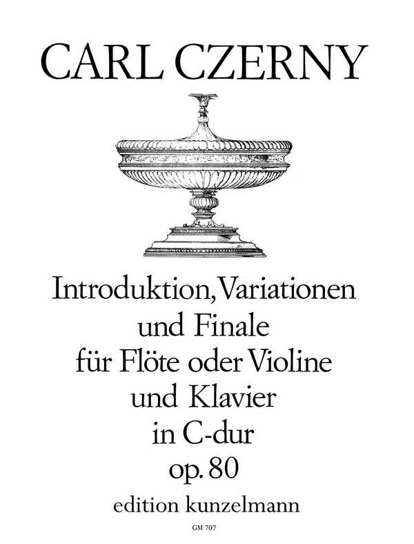 Introduktion, Variation und Finale C-Dur op.80&nbsp;&nbsp;für Flöte und Klavier&nbsp;&nbsp;