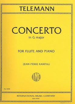 Concerto G major&nbsp;&nbsp;for flute and piano&nbsp;&nbsp;