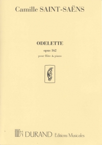 Odelette pour flute et orchestre&nbsp;&nbsp;flute et piano&nbsp;&nbsp;