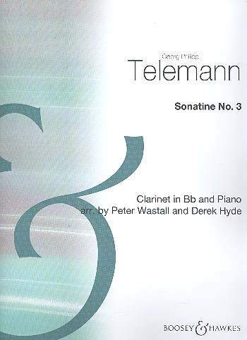 Sonatine Nr. 3&nbsp;&nbsp;für Klarinette und Klavier&nbsp;&nbsp;