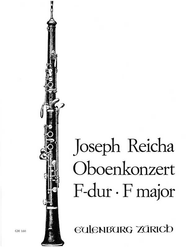 Konzert F-Dur  für Oboe und Orchester  für Oboe und Klavier