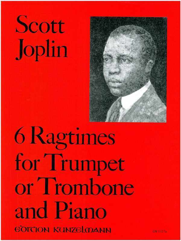 6 Ragtimes  für Trompete (Posaune) und Klavier  