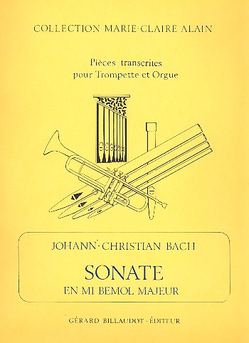 Sonate mi bemol majeur&nbsp;&nbsp;pour trompette et orgue&nbsp;&nbsp;