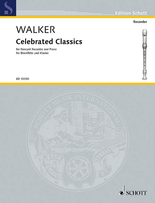 Celebrated Classics  for deacant recorder and piano  