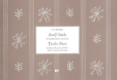 12 Stücke  für Sopranblockflöte und Klavier  