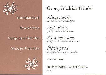 Kleine Stücke für 2 Blockflöten (SA)&nbsp;&nbsp;&nbsp;&nbsp;