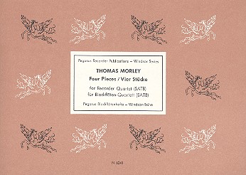 4 Stücke für 4 Blockflöten (SATB)  Spielpartitur  